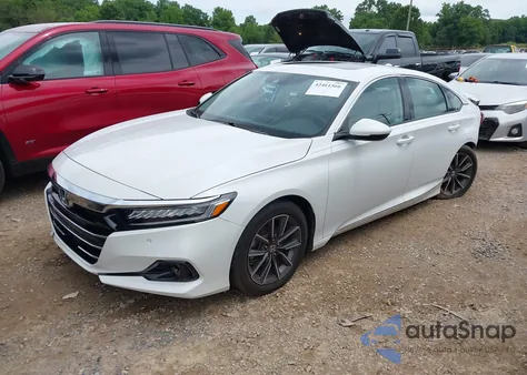 2021 Honda Accord Ex-L z USA, uszkodzony, nr VIN 1HGCV1F55MA041264